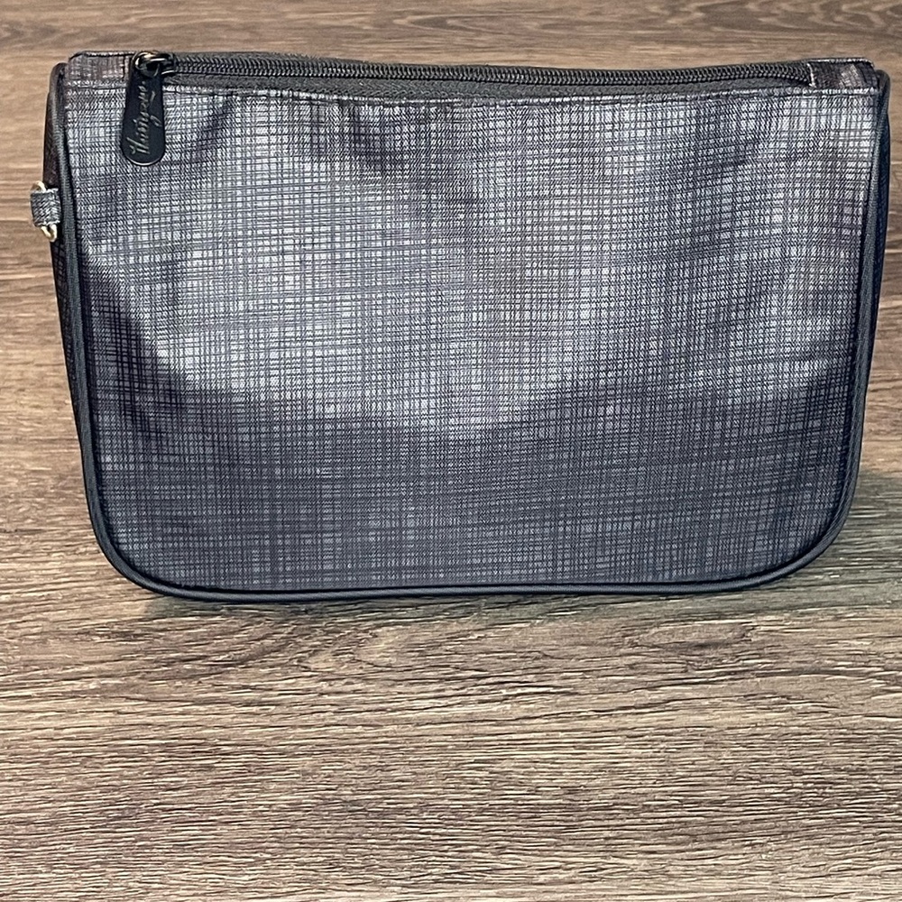 Thirty-One Gray Cosmetic Bag